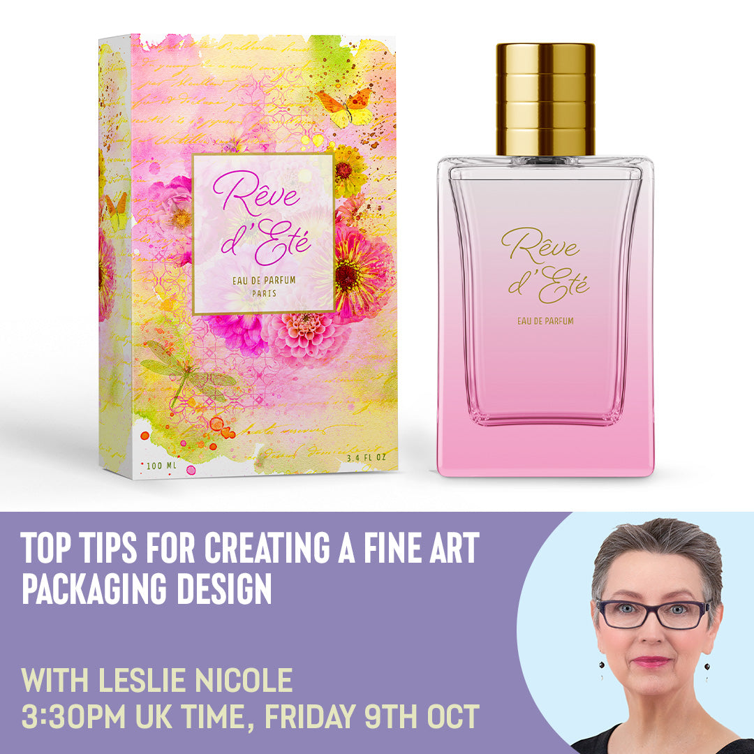 Free Webinar Photographic Design Packaging With Leslie Nicole