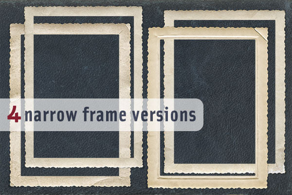 Vintage Frames No. 2 digital graphics - part 2 of 11 frames.