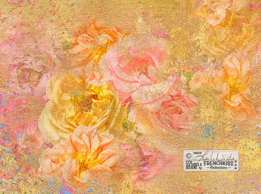 Painterly Rose Impression