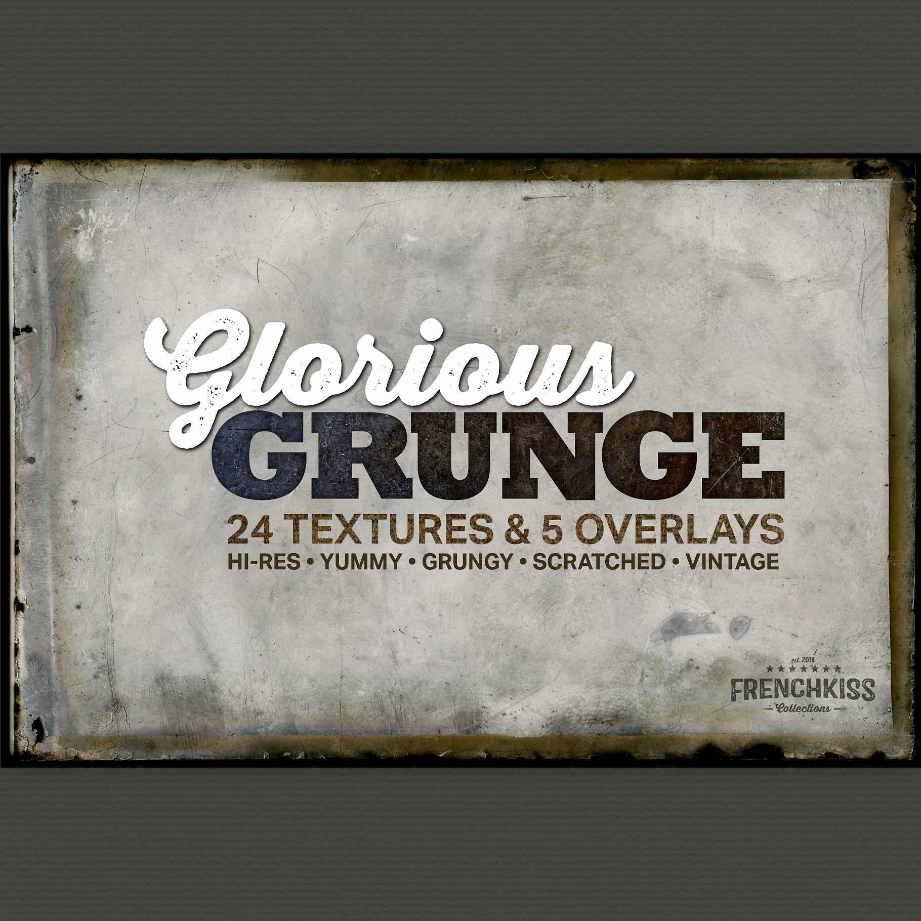 Fine art and grunge texture collection from old glass negatives and vintage papers. 