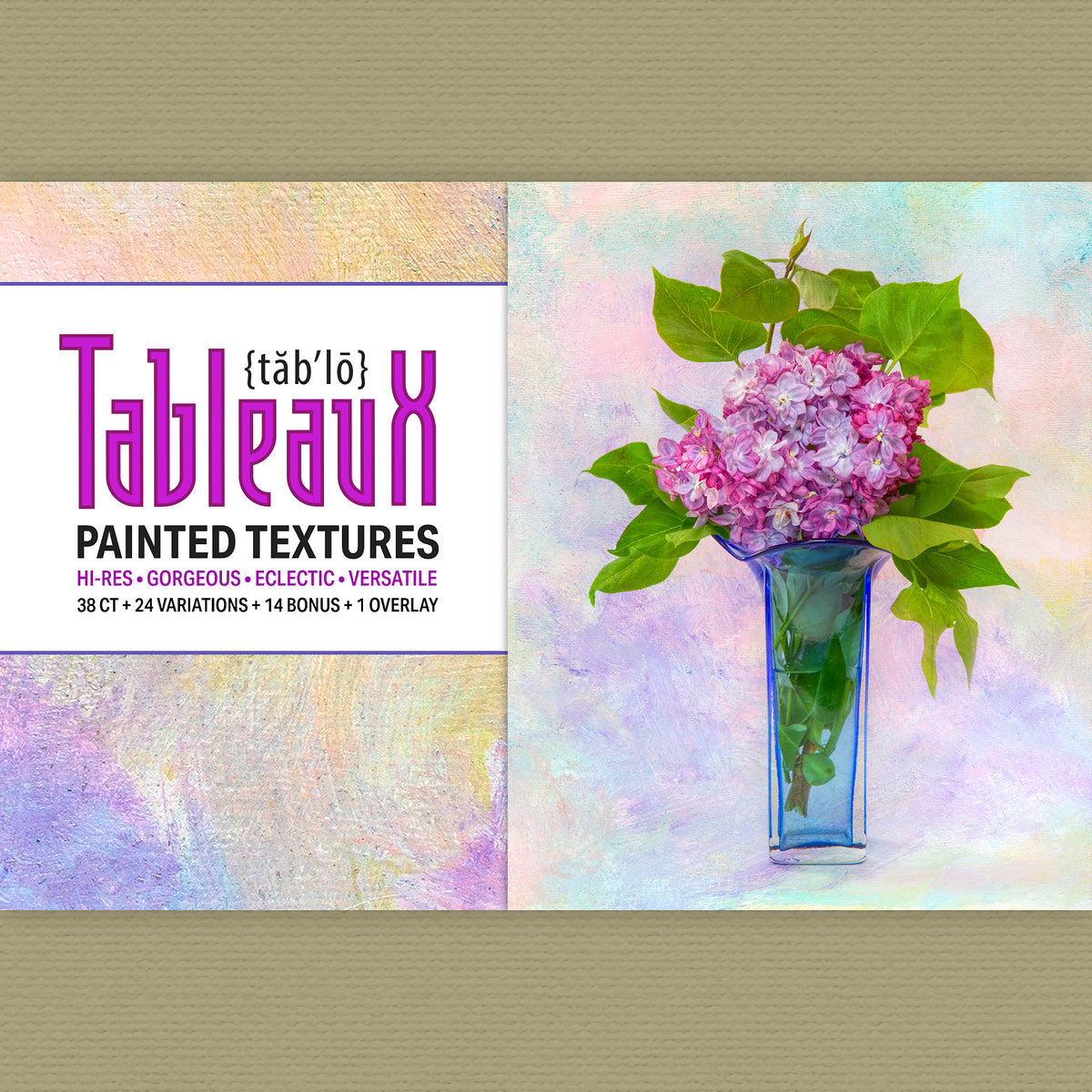 Tableaux painterly fine art texture collection. Commercial license.