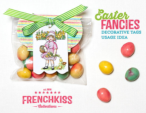 Easter Fancies Printable Digital Download Gift Tags