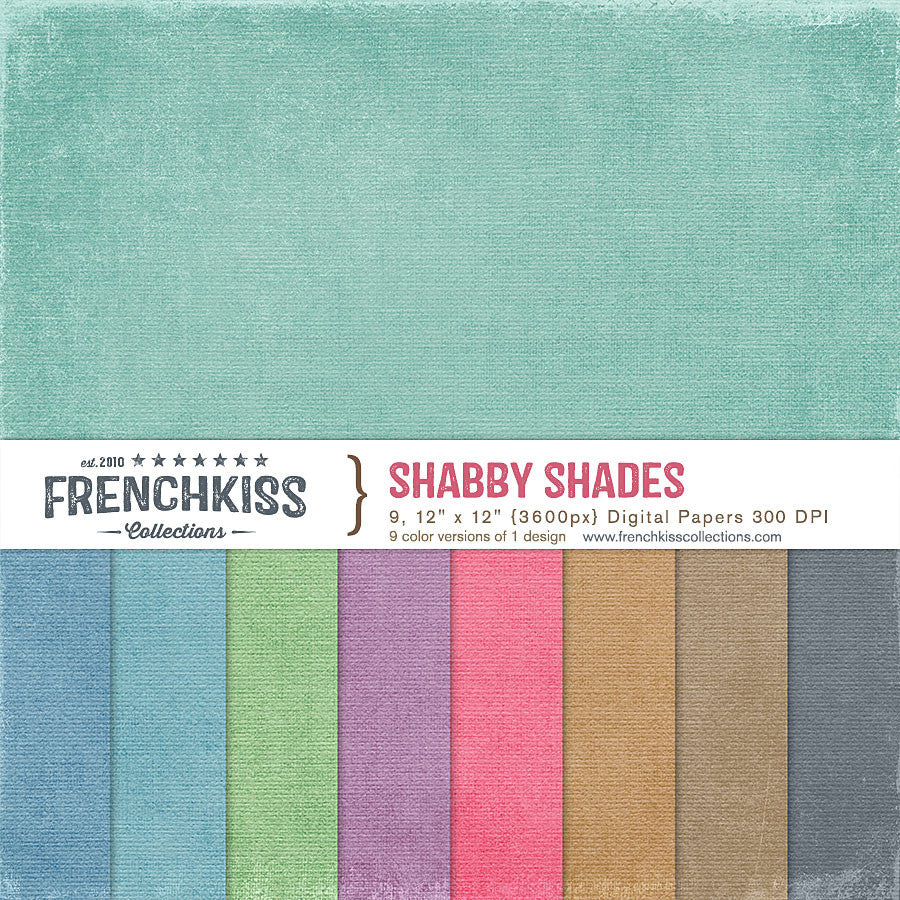 Shabby Shades Digital Papers