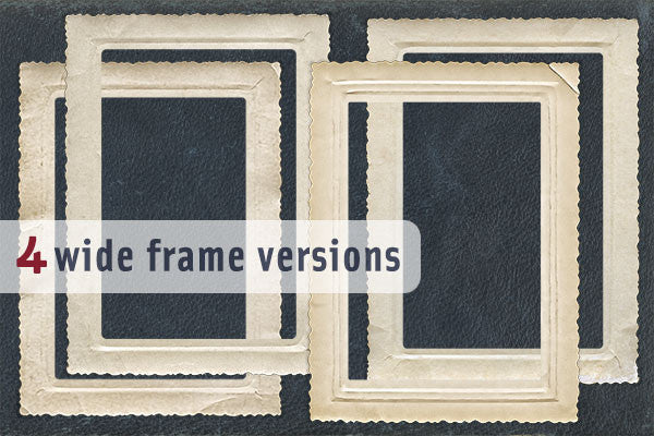 Vintage Frames No. 2 digital graphics - part 1 of 11 frames.